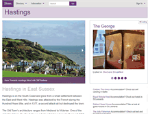 Tablet Screenshot of hastings-sussex.co.uk